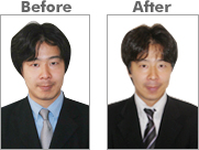 Before After