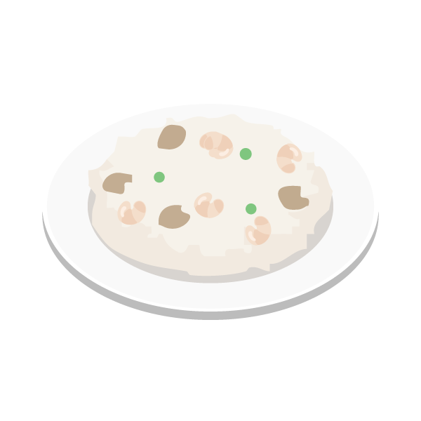 エビピラフ　2つ（副菜1つ、主菜1つ）