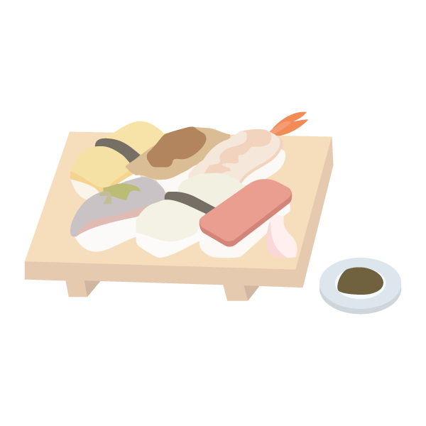 すし（にぎり）　2つ（主菜2つ）