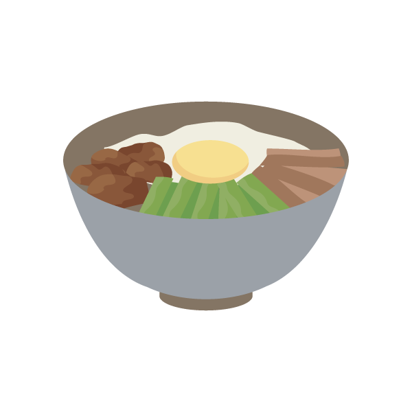 ビビンバ　2つ（副菜2つ、主菜2つ）