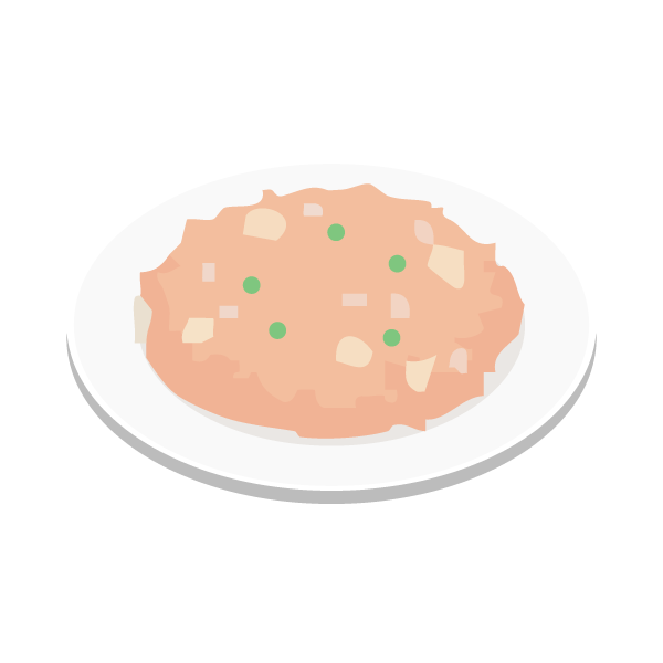 チキンライス　2つ（主菜1つ）