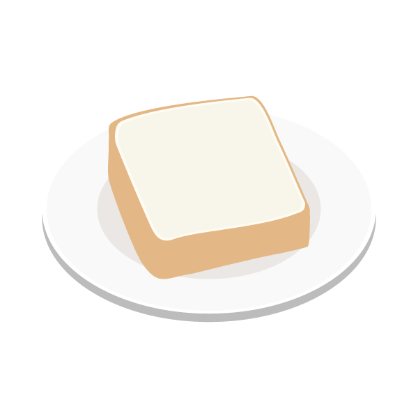 食パン（4枚切り）　1つ