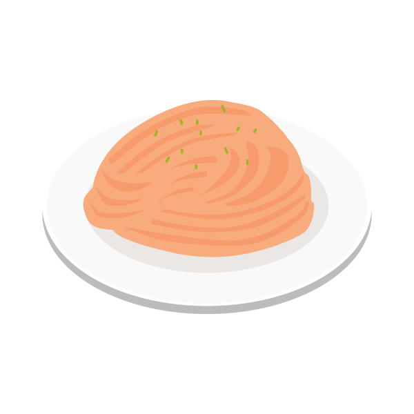 スパゲッティ（ナポリタン）　2つ（副菜1つ）