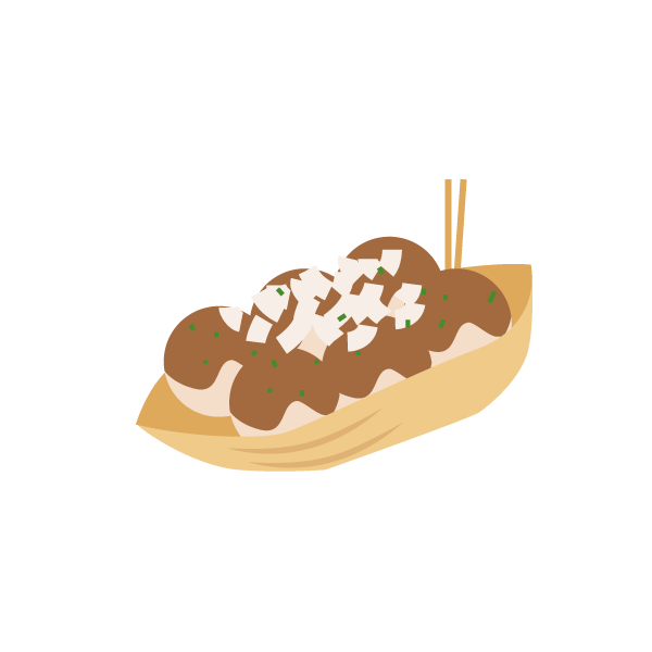 たこ焼き　1つ（主菜1つ）