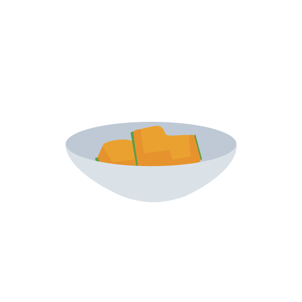 かぼちゃの煮物　1つ