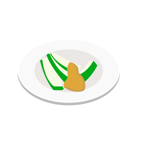 きゅうりのもろみ添え　1つ