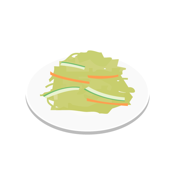 キャベツのサラダ　1つ