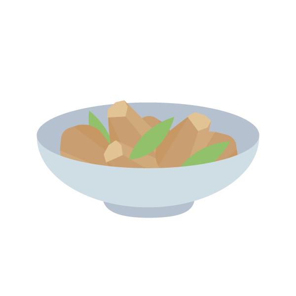 里芋の煮物　2つ