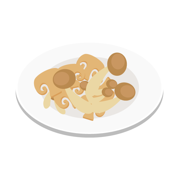 きのこのバター炒め　1つ