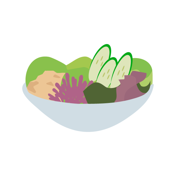 海藻とツナのサラダ　1つ