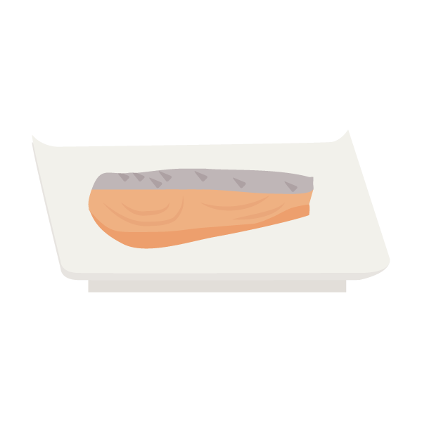 さけの塩焼き　2つ