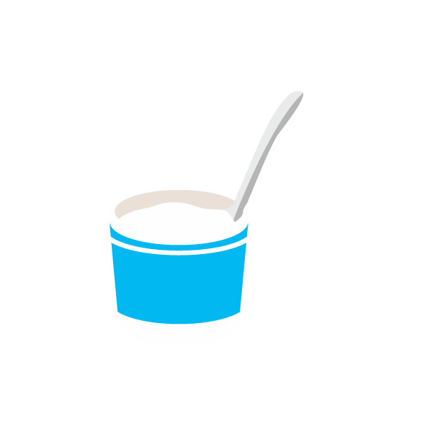 ヨーグルト　1つ