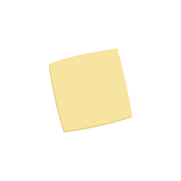 プロセスチーズ（スライスチーズ）　1つ