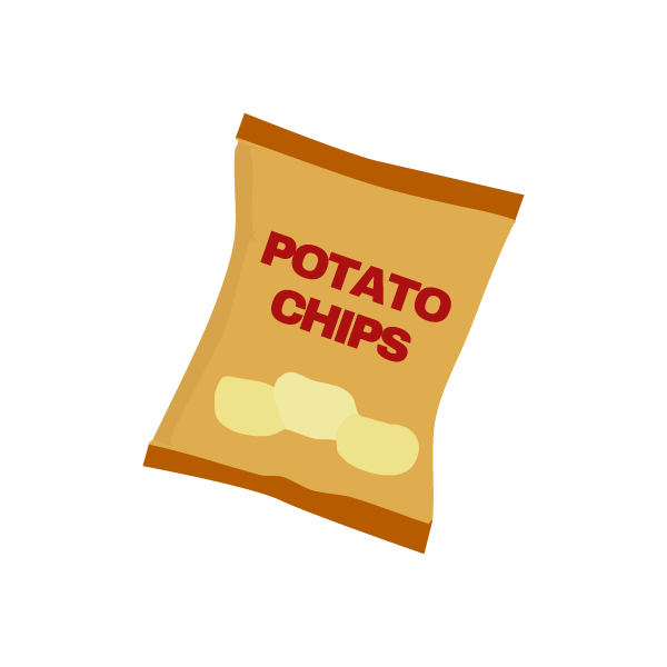 ポテトチップス1/2袋（30ｇ）