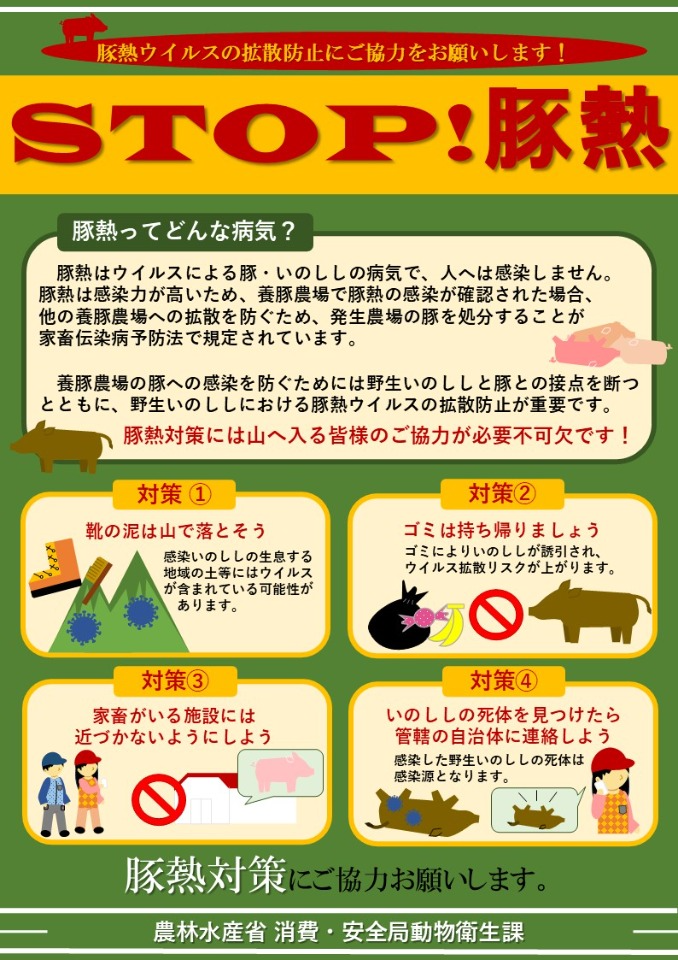 豚熱ポスター