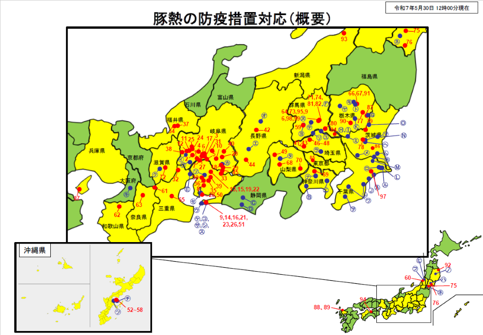 豚熱の防疫措置対応（概要）