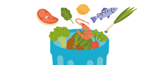 フリー画像ゴミ箱