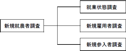 図 新規就農調査調査体系