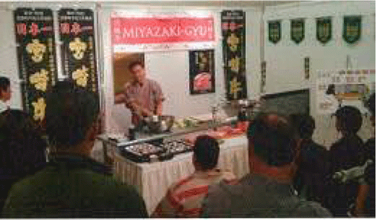 取引先シェフによる調理セミナー