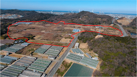 基盤整備実施地区の様子