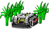 小型除草ロボット