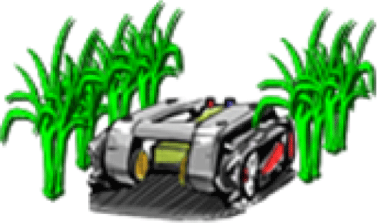 小型除草ロボット