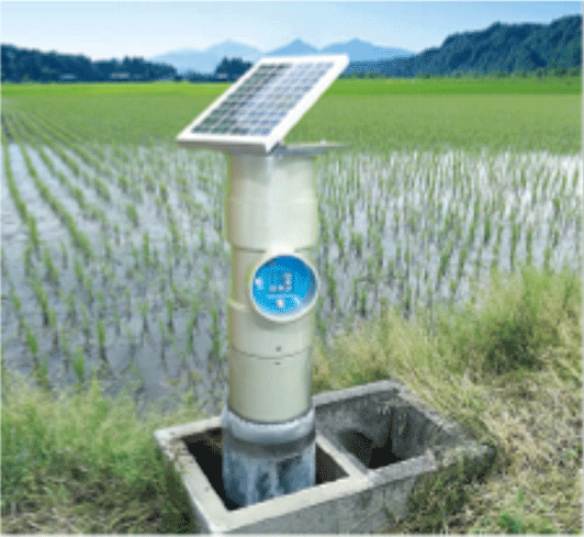 水田の水管理を遠隔・自動制御できる水管理システム