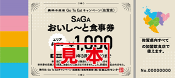 Go To Eatキャンペーンのプレミアム付食事券