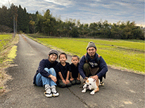 髙山さん一家