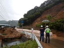 山地の被災状況調査（令和2年7月豪雨）