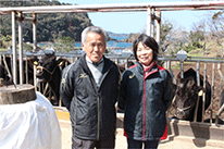 松﨑 秀利さんと松﨑 弘子さん