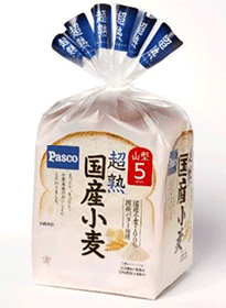 国産小麦を使用したパン