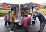 移動販売車による買い物支援(生活支援に係る機能)
