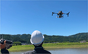 ドローンを活用した直播作業 ドローンを活用した直播作業
