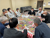 湯本地区での話合いの様子 湯本地区での話合いの様子