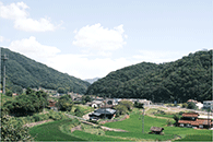 田万里地区の風景 田万里地区の風景