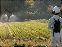 ドローンによる除草剤散布 ドローンによる除草剤散布