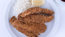 Aji Fry (Deep Fried Horse Mackerel)