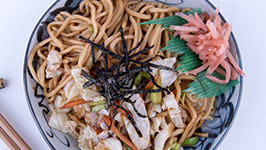 Vegetable Yakisoba (Vegetable Fried Noodle)