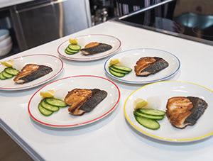 Salt-Grilled Yellowtail