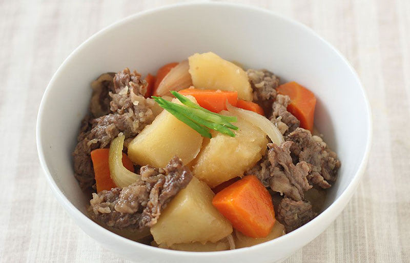 Japanese style beef and potato stew