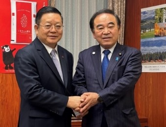 カオ・キムホンASEAN事務総長との会談