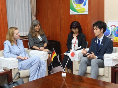 駐日ドイツ連邦共和国大使との会談