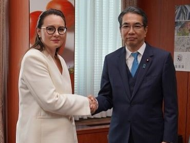 ウクライナ共和国スヴィリデンコ第一副首相兼経済大臣との会談