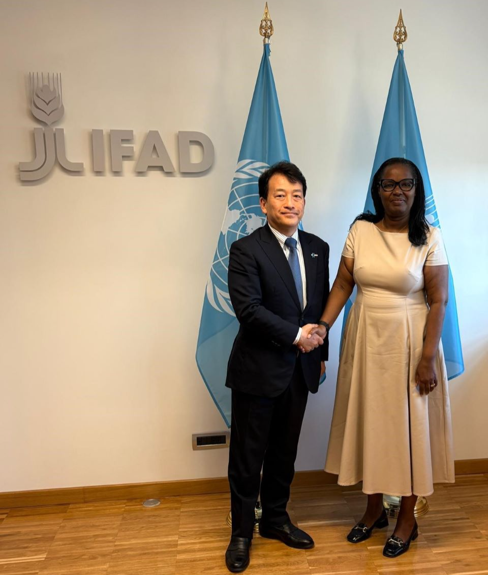 ムケシマナIFAD副総裁とのバイ会談