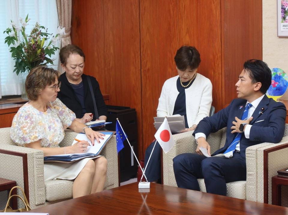 環境担当欧州委員との会談