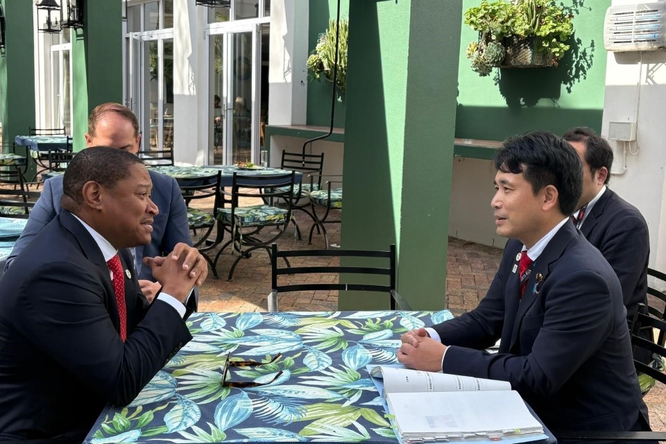 米国農務省海外農務局長との会談