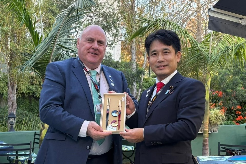 アイルランドの担当者との会談