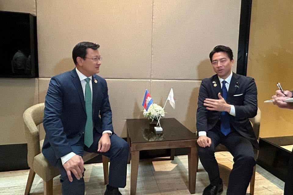 カンボジア農林水産大臣との会談