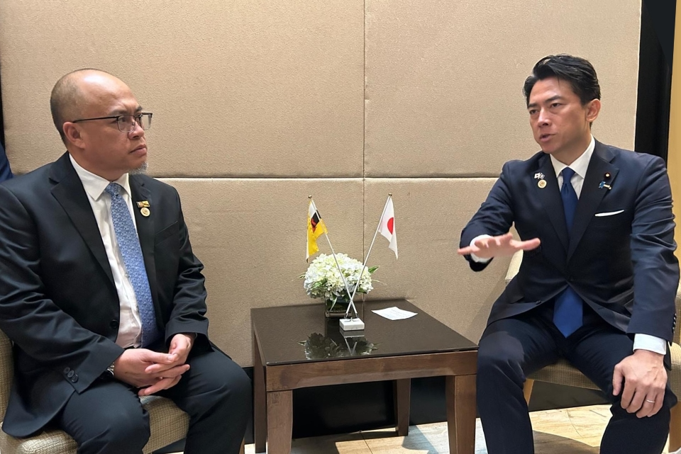 ブルネイ一次資源・観光大臣との会談